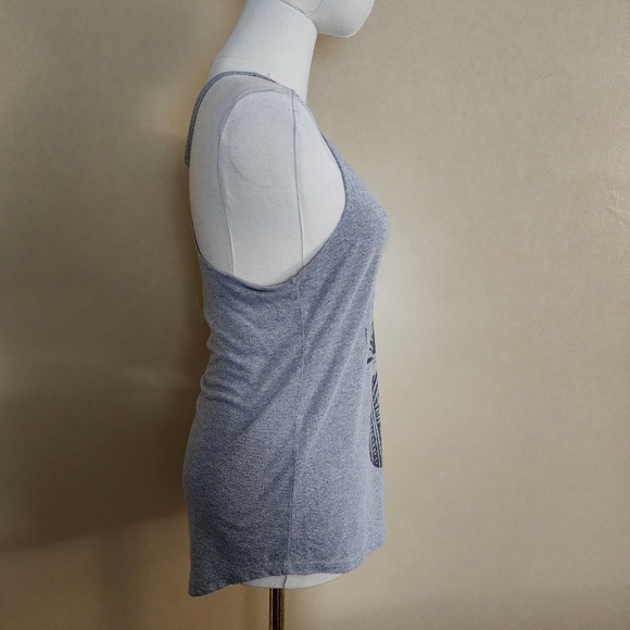 Grey and Black Geometric Tank Top, Women's Small - Picture 9 of 12